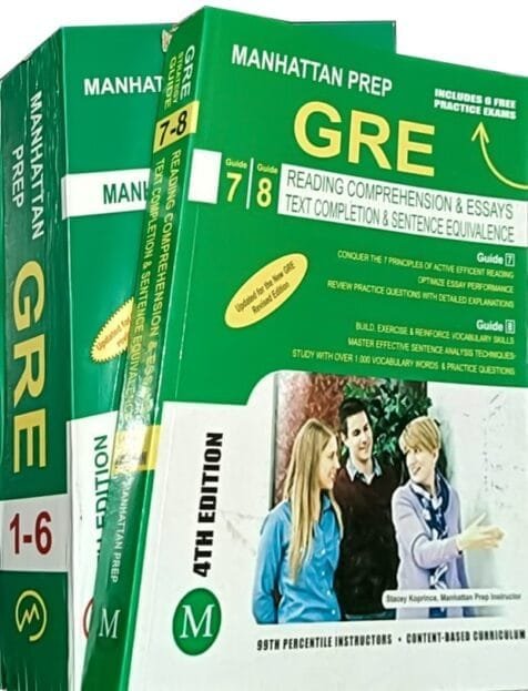 Manhattan Prep GRE Set of 2 Books on 8 Strategy Guides (Manhattan Prep ...