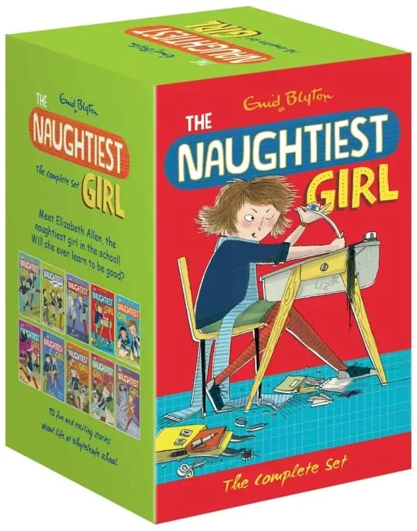 NAUGHTIEST GIRL COMPLETE BOX SET OF 10 TITLES - Image 1