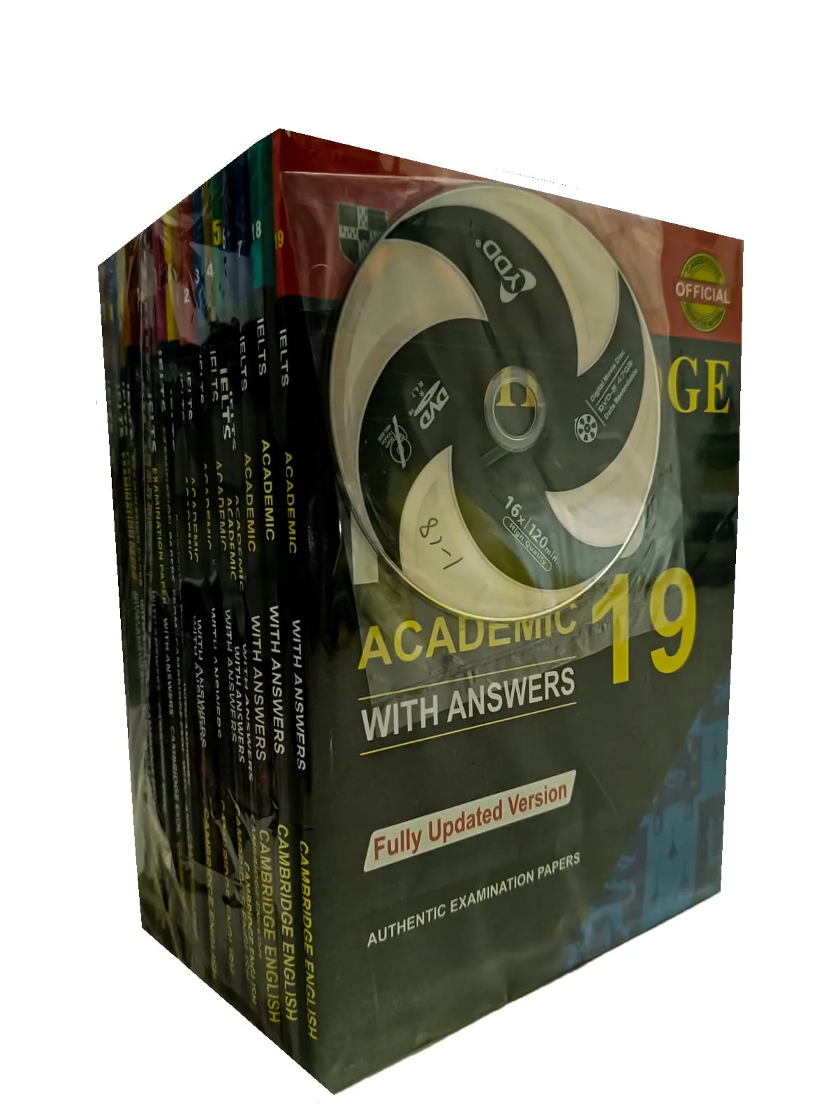 Cambridge IELTS Academic (1-19) With DVD White Print - Image 1