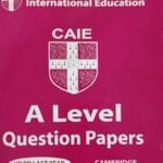 Chemistry Paper 4 A Level Structured Questions