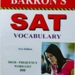Barron's SAT Vocabulary High-Frequency Word List 800(White Print)
