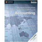 Cambridge International AS & A Level Accounting Coursebook with Digital Access (2 Years)