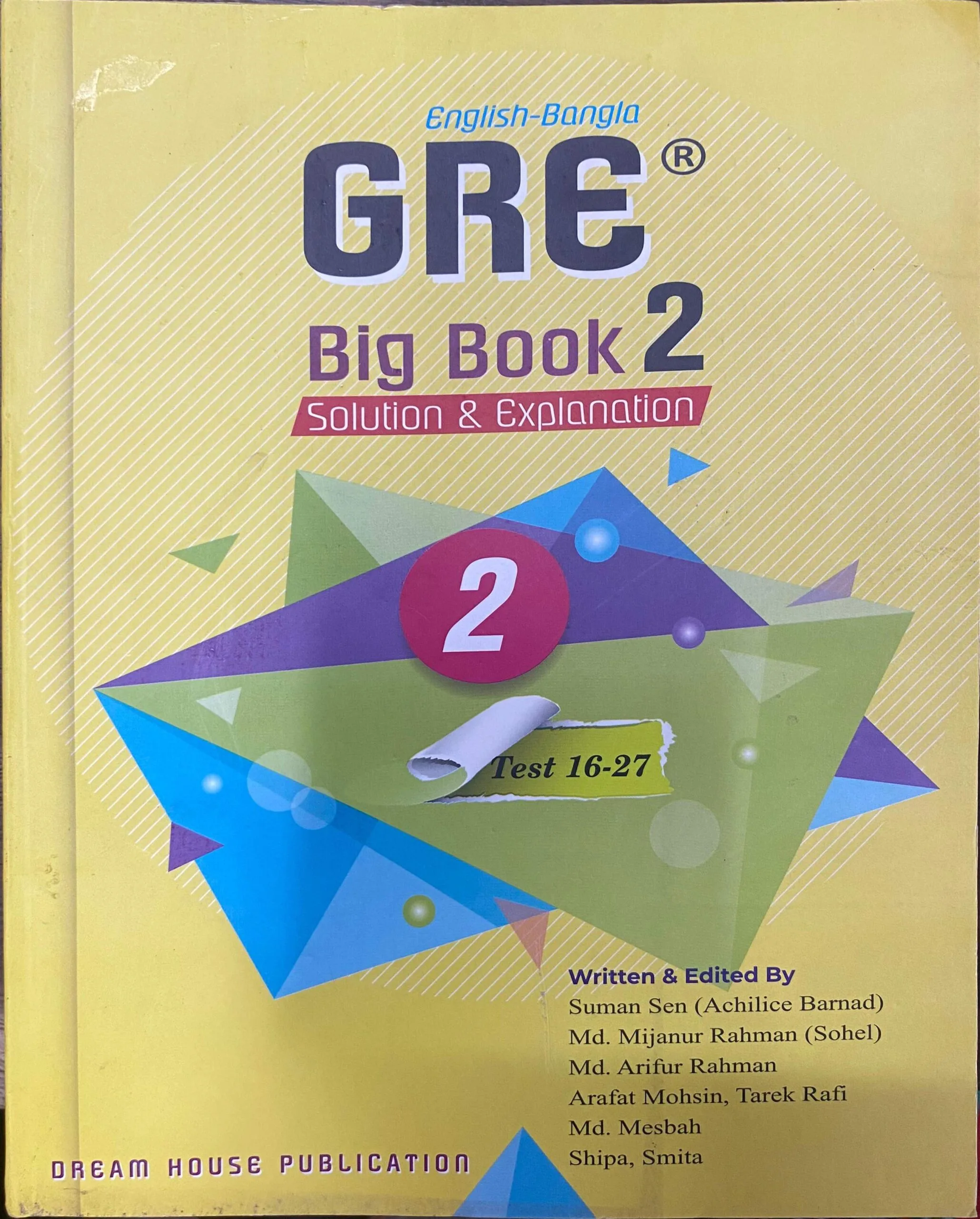 GRE Big Book 2 Solution & Explanation (White News)