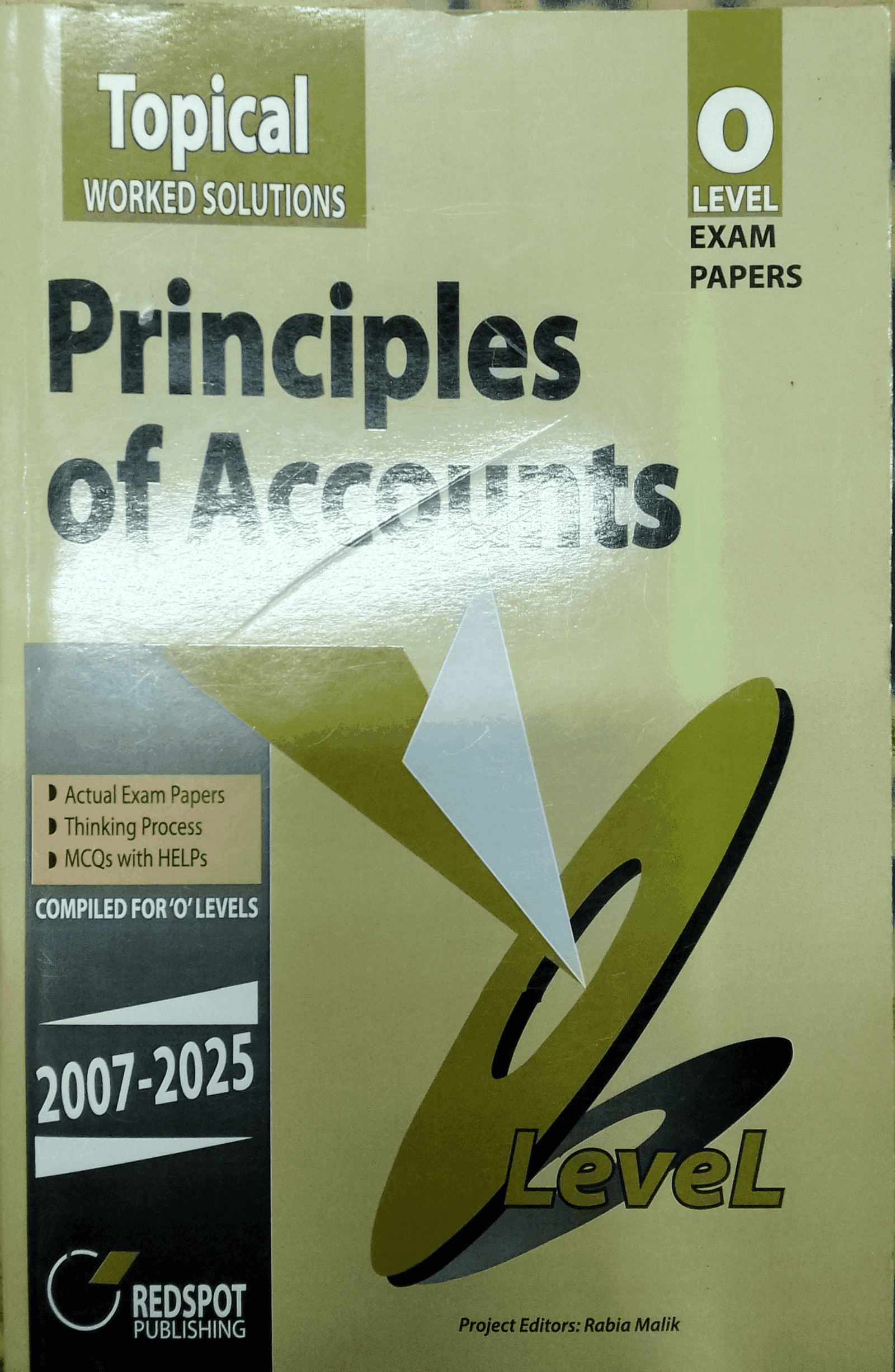 Redspot O Level Principles of Accounts