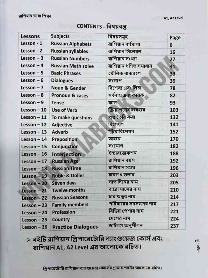রাশিয়ান ভাষা শিক্ষা - Image 3