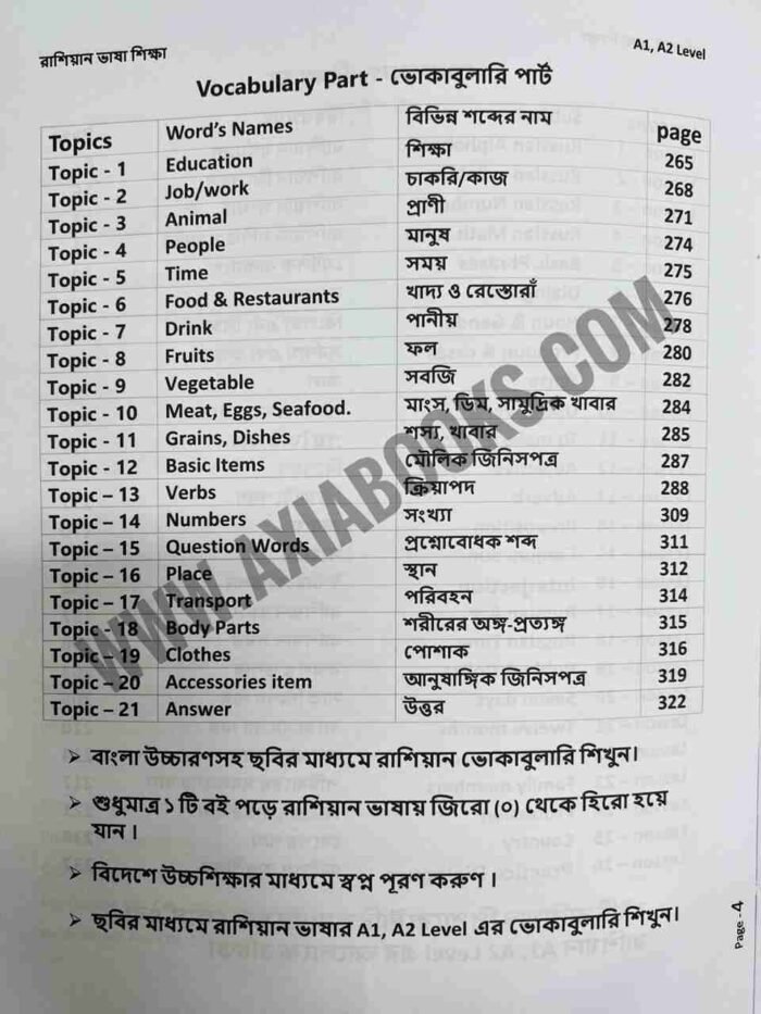 রাশিয়ান ভাষা শিক্ষা - Image 4